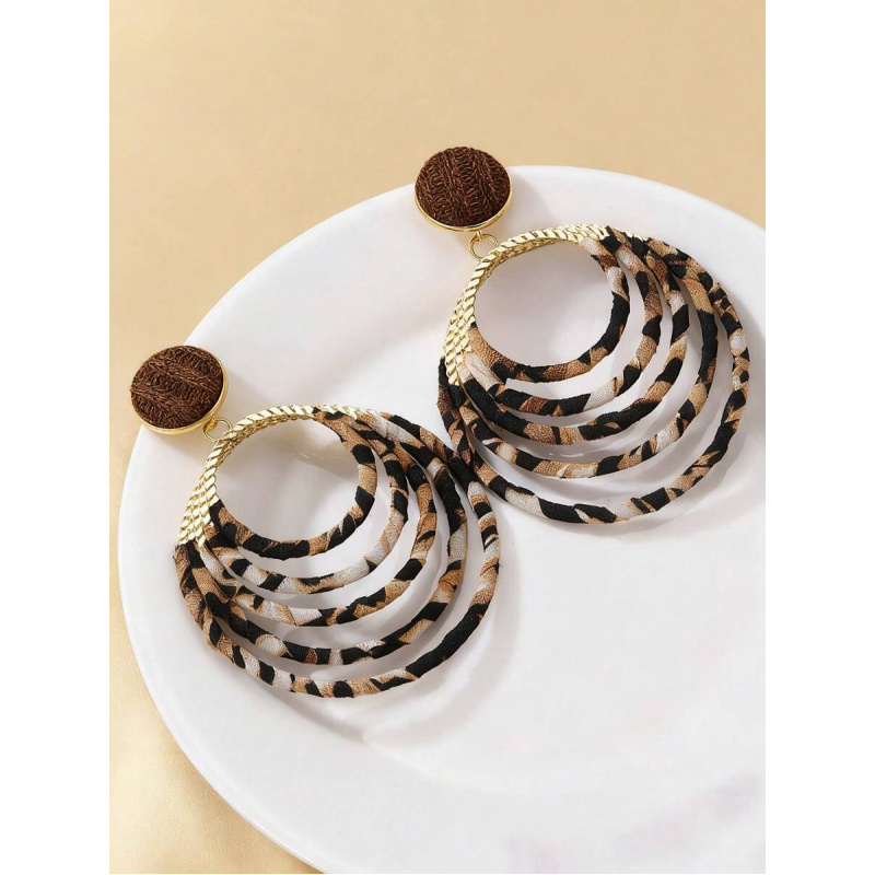 1 Pair Luxury Vintage Leopard  – Vintage Fashion Illustrations recenzja i cena