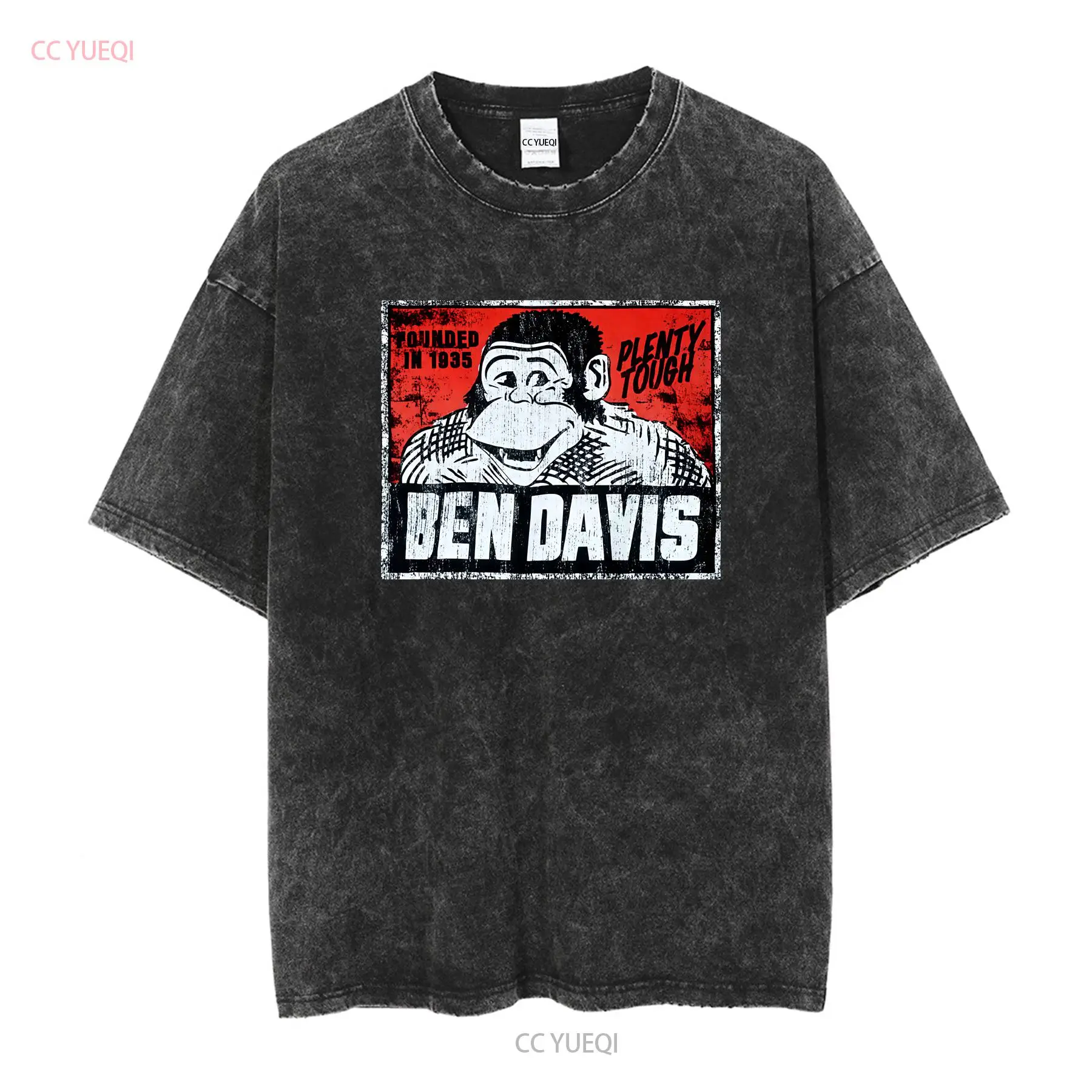 Ben Davis  Logo T Shirt Men's  – Vintage Fashion Logo recenzja i cena