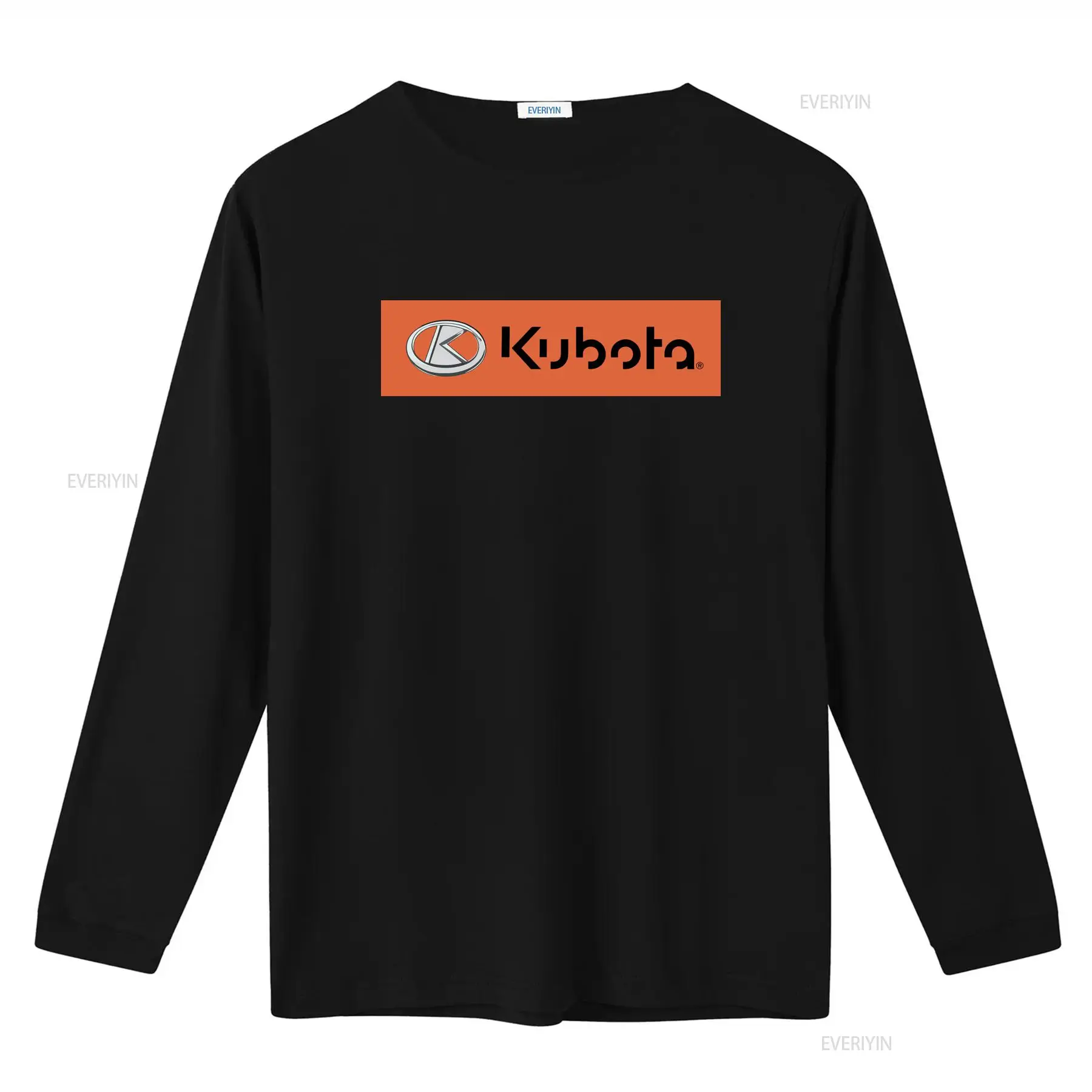 Kubota Logo Print Stylish Blac – Vintage Fashion Logo recenzja i cena