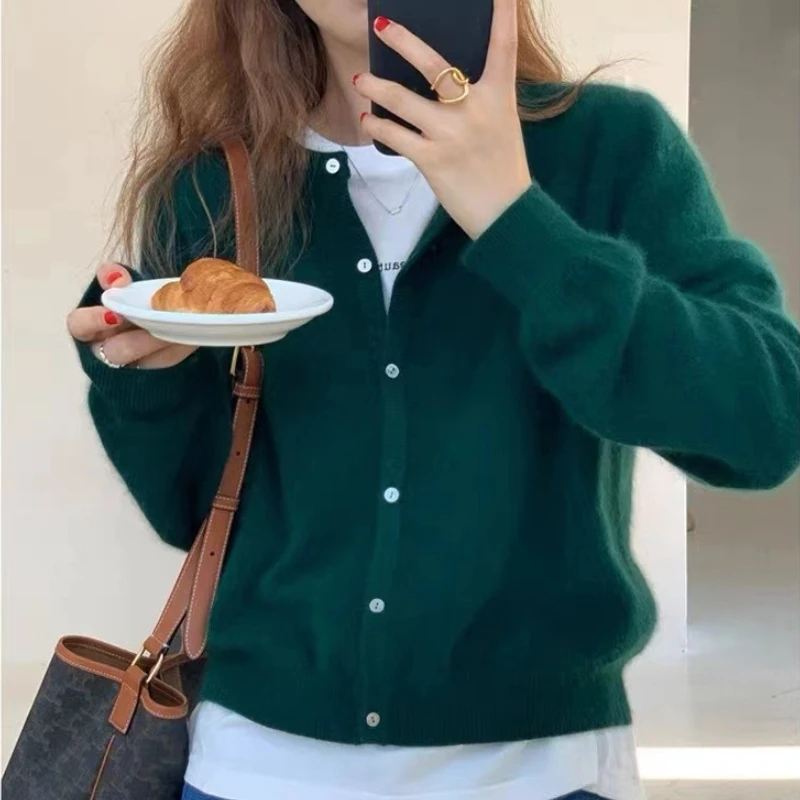 2026 Long Sleeve Vintage Y2k T – Crop Cardigan Vintage recenzja i cena